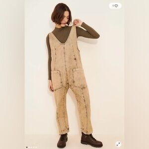 NWOT FREE PEOPLE WE THE FREE High Roller Jumpsuit | Farrow MSRP $98 Size L